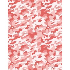 Camo Notebook: Punch Pink Camouflage 144 Pages Paperback, Createspace Independent Publishing Platform