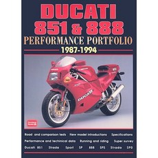 Ducati 851 & 888 1987-1944 Paperback, Brooklands Books