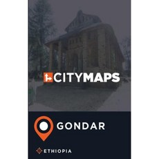 衣索比亞貢德爾城市地圖平裝本, Createspace獨立發布平台