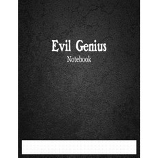Evil Genius Notebook: 1/4" Dot Grid Graph Ruled Paperback, Createspace Independent Publishing Platform