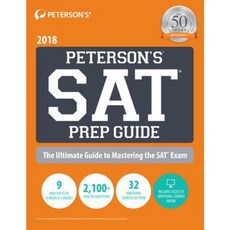 SAT Prep Guide 2018 Paperback, Peterson Nelnet Co