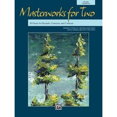 Masterworks for Two: 10 Duets for Recitals Concerts and Contests Paperback, Alfred Music