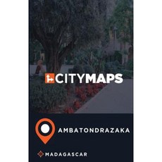 安巴通德拉扎卡馬達加斯加城市地圖平裝本, Createspace獨立發布平台