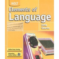 Holt Elements of Language Fifth Course Hardcover, Holt McDougal