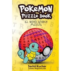 Pokemon Puzzle Book - 62 Word Search Puzzles Paperback, Createspace Independent Publishing Platform