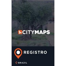 巴西城市地圖 Registro 平裝本, Createspace獨立發布平台