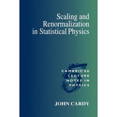 Scaling and Renormalization in Statistical Physics Paperback, Cambridge University Press