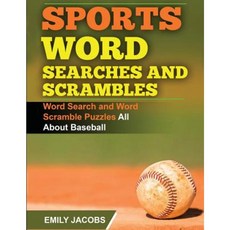 Sports Word Searches and Scrambles - Baseball Paperback, Life Changer Press