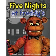 Five Nights at Freddy's Grid Notebook Graph Paper Notebook: 1/4 Inch Squares Paperback, Createspace Independent Publishing Platform