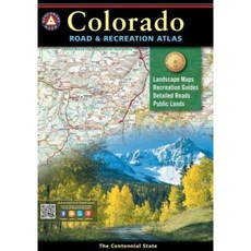 Colorado Benchmark Road & Recreation Atlas Paperback, National Geographic Maps