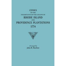 羅德島殖民地和普羅維登斯種植園居民普查 1774 年平裝本, 克利爾菲爾德