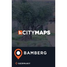 德國班貝格城市地圖平裝本, Createspace獨立發布平台