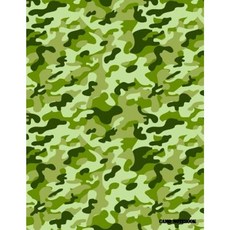 Camo Notebook: Dark Green Camouflage 144 Pages Paperback, Createspace Independent Publishing Platform