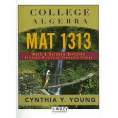 College Algebra: Mat 1313 Paperback, John Wiley & Sons