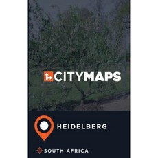 海德堡南非城市地圖平裝本, Createspace獨立發布平台