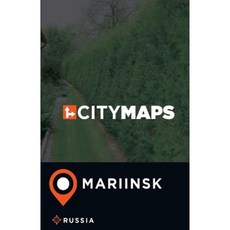 俄羅斯馬林斯克城市地圖平裝本, Createspace獨立發布平台