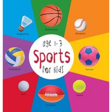 Sports for Kids Age 1-3 (Engage Early Readers: Children's Learning Books) with Free eBook Hardcover, Engage Books