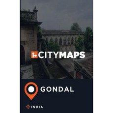 印度貢達爾城市地圖平裝本, Createspace獨立發布平台