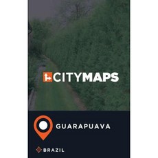 巴西瓜拉普阿瓦城市地圖平裝本, Createspace獨立發布平台