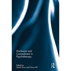 Disclosure and Concealment in Psychotherapy Hardcover, Routledge