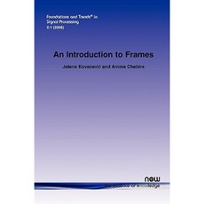 An Introduction to Frames Paperback, Now Publishers