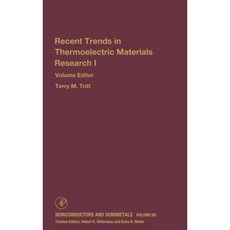Advances in Thermoelectric Materials I Hardcover, Academic Press