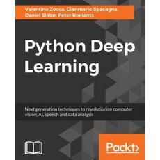 Python Deep Learning Paperback, Packt Publishing