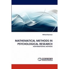 Mathematical Methods in Psychological Research Paperback, LAP Lambert Academic Publishing