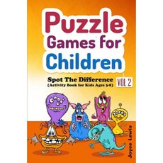 Puzzle Games for Children Vol. 2: Spot the Difference (Activity Book for Kids Ages 3-8) Paperback, Createspace Independent Publishing Platform