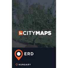 匈牙利Erd城市地圖平裝本, Createspace獨立發布平台