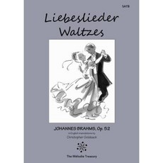 Liebeslieder Waltzes Op. 52 Paperback, Lulu.com