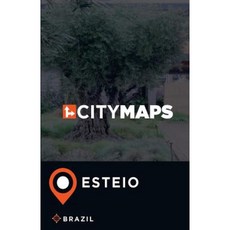 城市地圖 Esteio 巴西平裝本, Createspace獨立發布平台