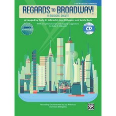 向百老匯致敬！ ：音樂致敬（3 部分混合套件）書籍和增強版 CD 平裝本, 阿爾弗雷德·音樂