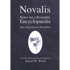 Notes for a Romantic Encyclopaedia: Das Allgemeine Brouillon Hardcover, State University of New York Press