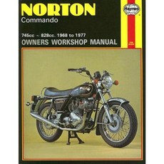 Norton Commando Owners Workshop Manual Paperback, Haynes Manuals