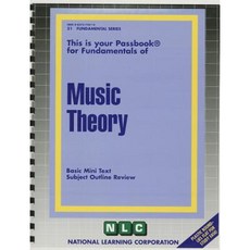 Music Theory Paperback, National Learning Corp