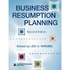 Business Resumption Planning Second Edition Hardcover, Auerbach Publications