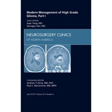 Modern Management of High Grade Glioma Part I an Issue of Neurosurgery Clinics Hardcover, Saunders