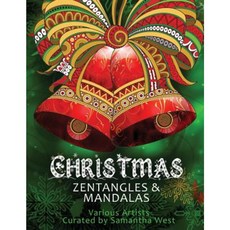 Christmas Zentangles and Mandalas: Coloring Books for Grown-Ups Adult Relaxation Paperback, Createspace Independent Publishing Platform