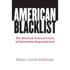 American Blacklist: The Attorney General's List of Subversive Organizations Hardcover, University Press of Kansas