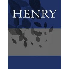 Henry: Personalized Journals - Write in Books - Blank Books You Can Write in Paperback, Createspace Independent Publishing Platform