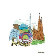 我的旅行日記：巴塞隆納旅行計畫和日記 6 X 9 139 頁平裝本, Createspace獨立發布平台