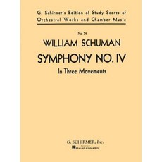 第四號交響曲（三樂章）：學習樂譜第 54 號平裝本, G.席默公司
