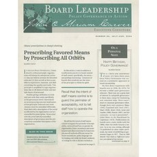 Board Leadership Number 86 Paperback, Wiley-Interscience