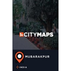 印度穆巴拉克布爾城市地圖平裝本, Createspace獨立發布平台