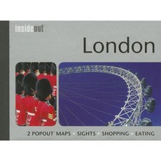 London Insideout Travel Guide: Pocket Size London Travel Guide with Two Pop-Up Maps Hardcover, Pop Out