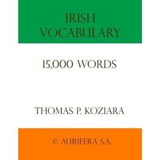Irish Vocabulary Paperback, Createspace