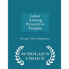 Labor Among Primitive Peoples - Scholar's Choice Edition Paperback