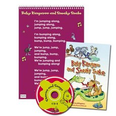 Splash Read Aloud & Music Set: Baby Kangaroo & Sneaky Snake Paperback, Pacific Learning