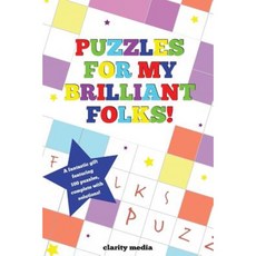 Puzzles for My Brilliant Folks Paperback, Createspace